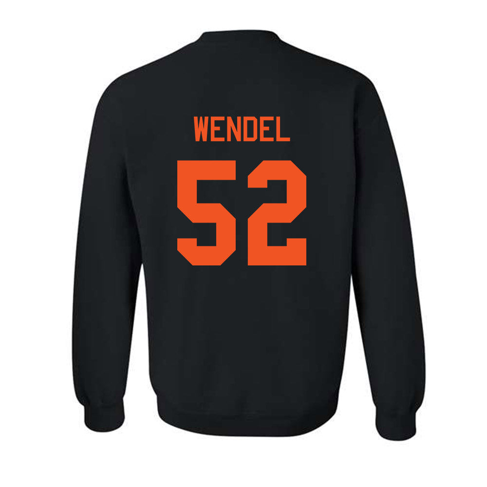 Oklahoma State - NCAA Football : Beau Wendel - Classic Shersey Crewneck Sweatshirt-1