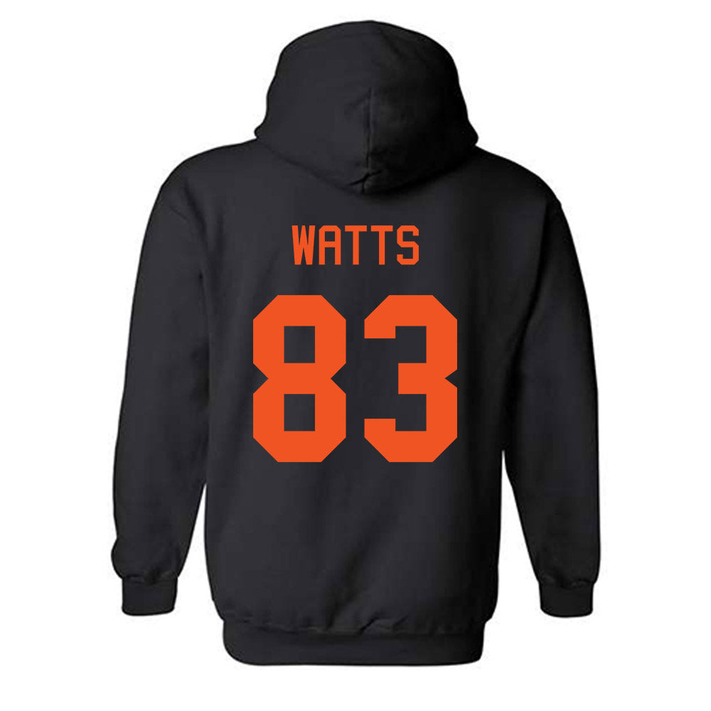 Oklahoma State - NCAA Football : Ty Watts - Classic Shersey Hooded Sweatshirt-1