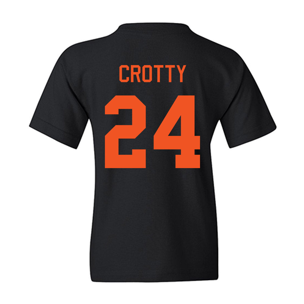 Oklahoma State - NCAA Men's Basketball : Ryan Crotty - Classic Shersey Youth T-Shirt-1