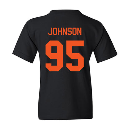 Oklahoma State - NCAA Football : Jaleel Johnson - Classic Shersey Youth T-Shirt-1