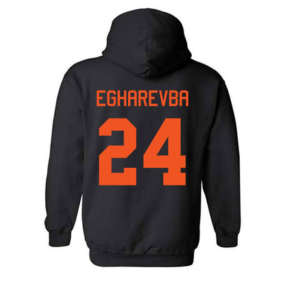 Oklahoma State - NCAA Women's Basketball : Praise Egharevba - Classic Shersey Hooded Sweatshirt-1