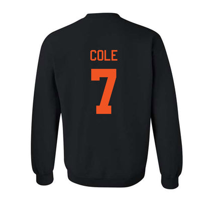 Oklahoma State - NCAA Men's Basketball : Kirk Cole - Classic Shersey Crewneck Sweatshirt-1