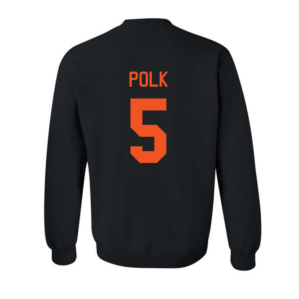 Oklahoma State - NCAA Football : Israel Polk - Classic Shersey Crewneck Sweatshirt-1