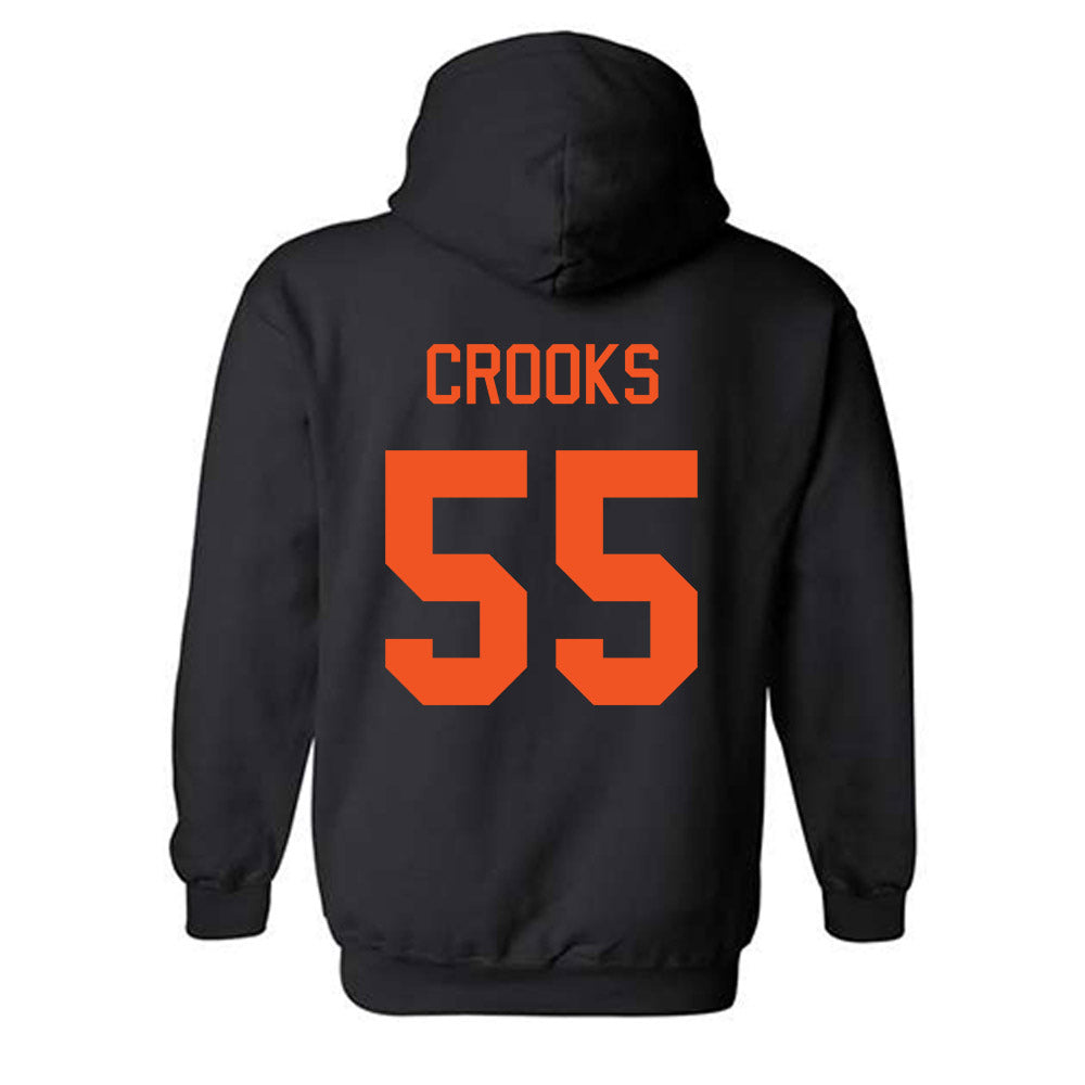 Oklahoma State - NCAA Women's Basketball : Audi Crooks - Classic Shersey Hooded Sweatshirt-1
