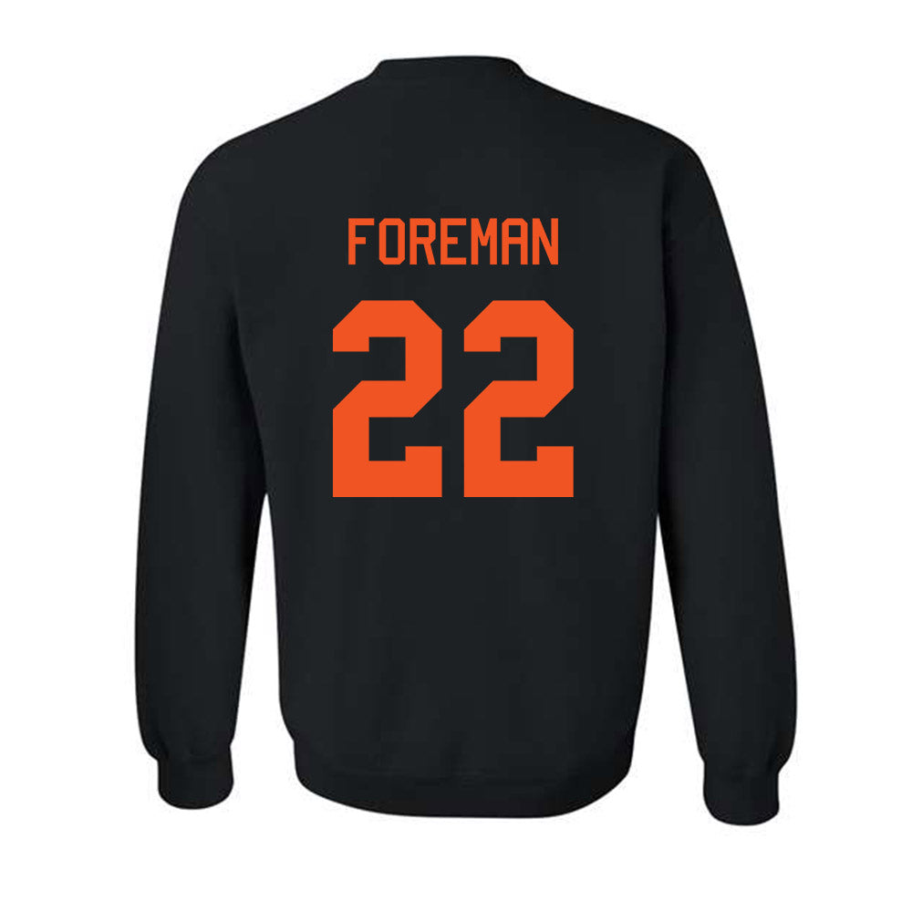 Oklahoma State - NCAA Football : Kobi Foreman - Classic Shersey Crewneck Sweatshirt-1