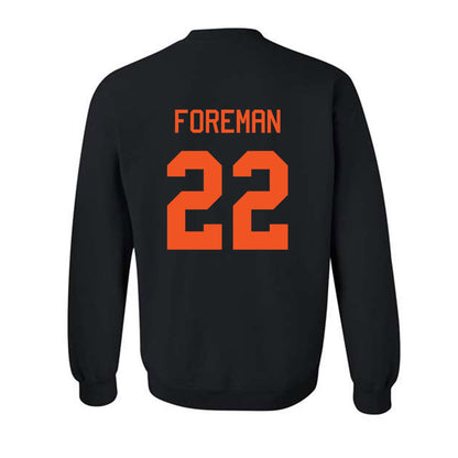 Oklahoma State - NCAA Football : Kobi Foreman - Classic Shersey Crewneck Sweatshirt-1
