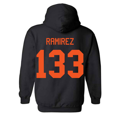 Oklahoma State - NCAA Wrestling : Ronnie Ramirez - Classic Shersey Hooded Sweatshirt-1
