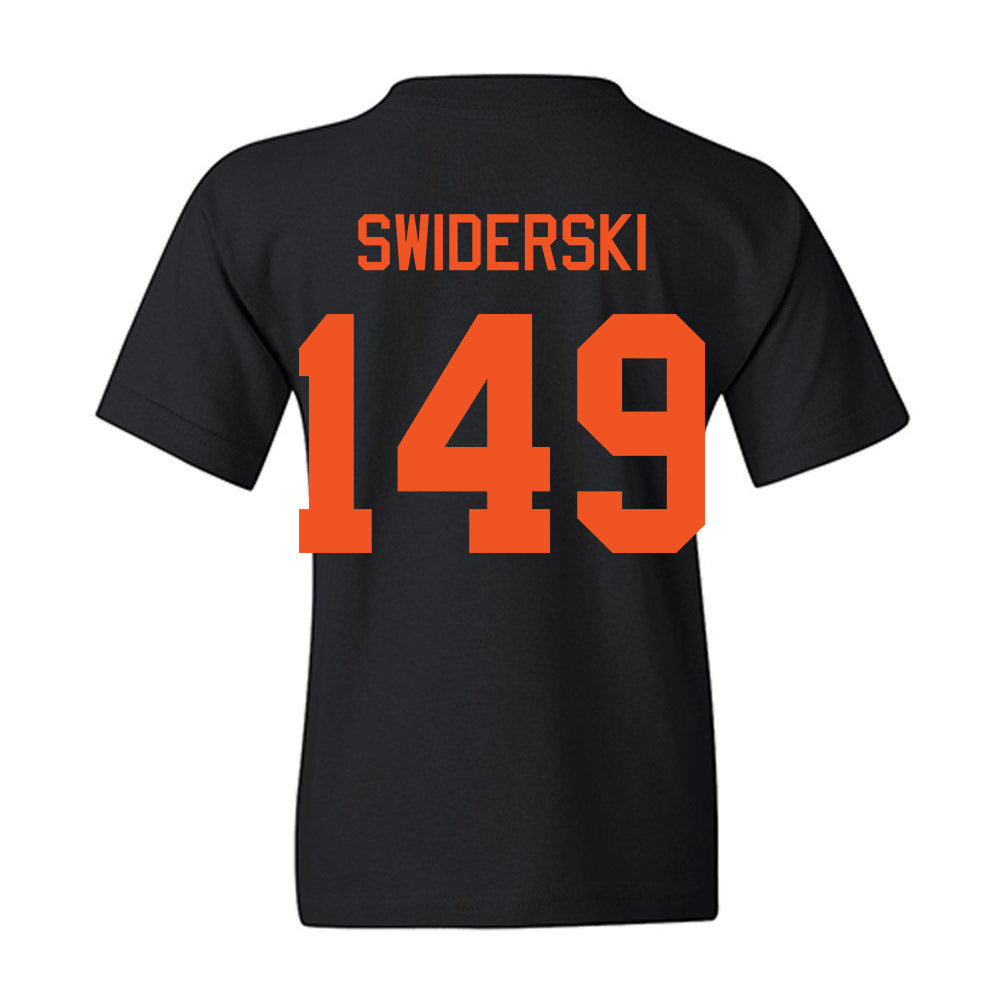 Oklahoma State - NCAA Wrestling : Casey Swiderski - Classic Shersey Youth T-Shirt-1