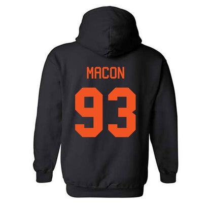 Oklahoma State - NCAA Football : Dominic Macon - Classic Shersey Hooded Sweatshirt-1