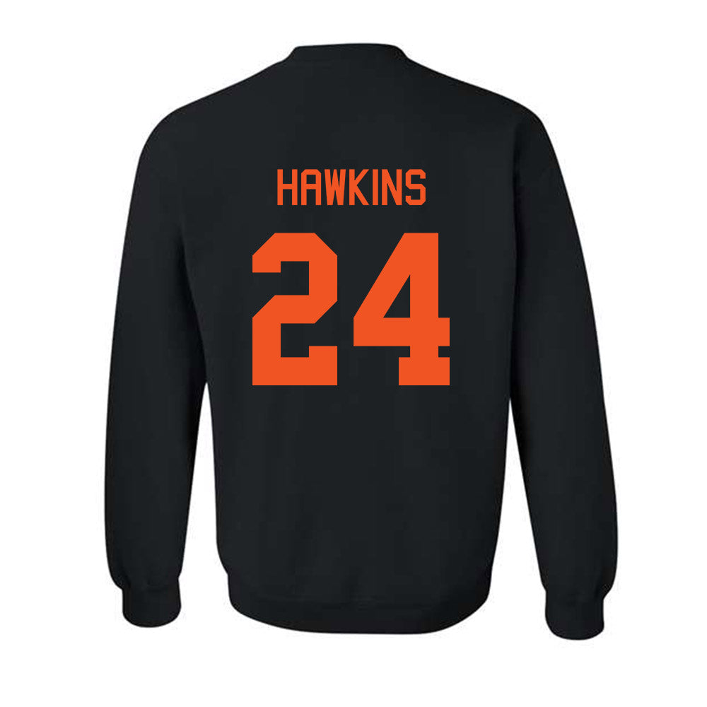 Oklahoma State - NCAA Football : Caleb Hawkins - Classic Shersey Crewneck Sweatshirt-1