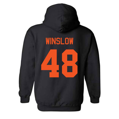 Oklahoma State - NCAA Baseball : Drew Winslow - Classic Shersey Hooded Sweatshirt-1