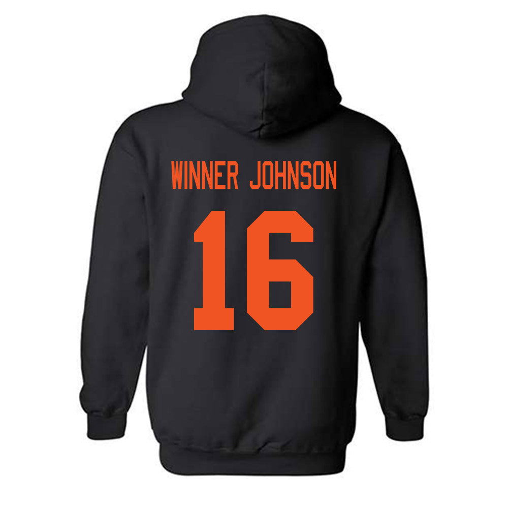 Oklahoma State - NCAA Football : Dallas Winner-Johnson - Classic Shersey Hooded Sweatshirt-1
