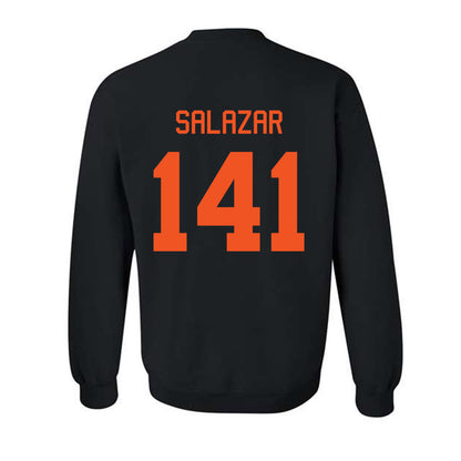 Oklahoma State - NCAA Wrestling : Ramon Salazar - Classic Shersey Crewneck Sweatshirt-1