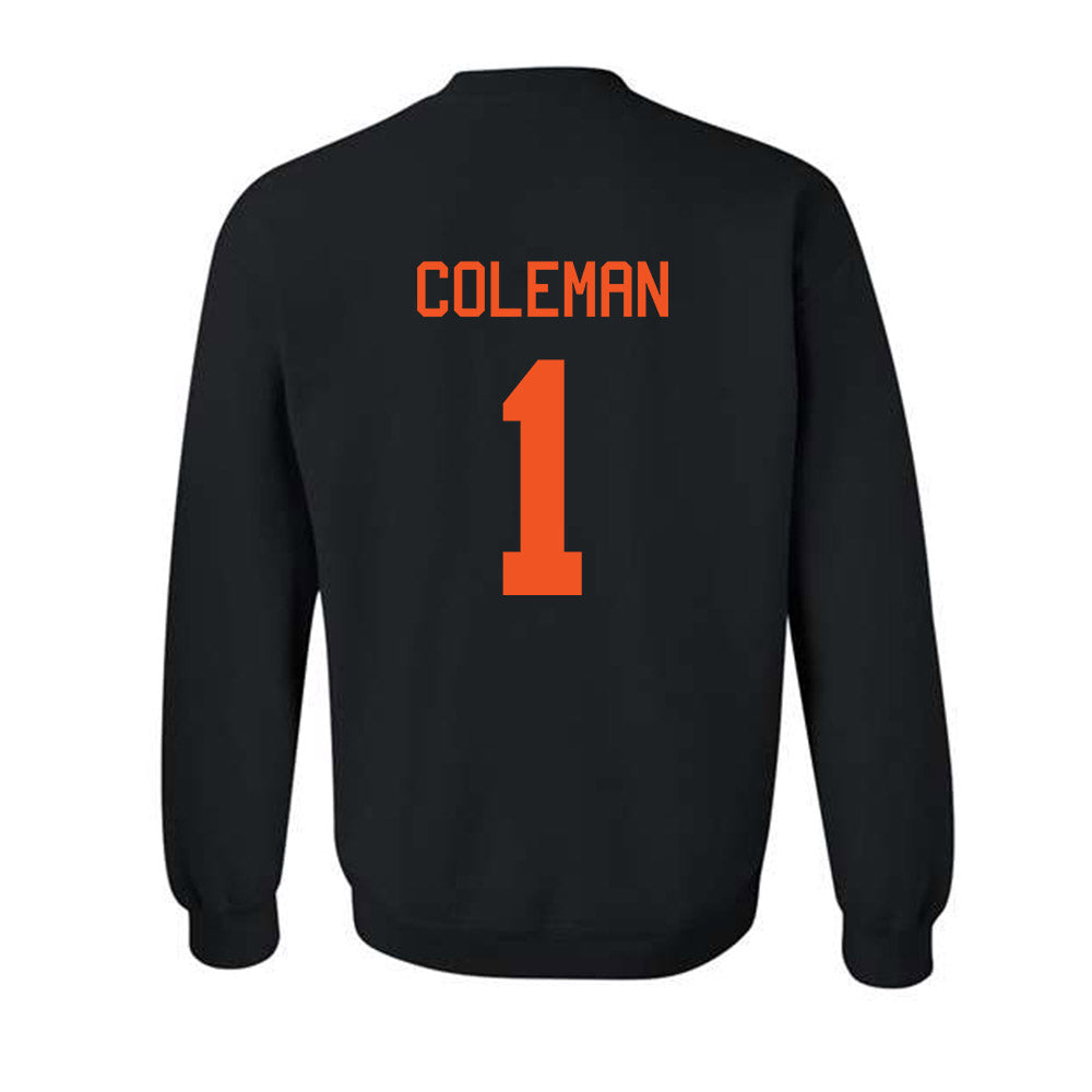 Oklahoma State - NCAA Football : Miles Coleman - Classic Shersey Crewneck Sweatshirt-1