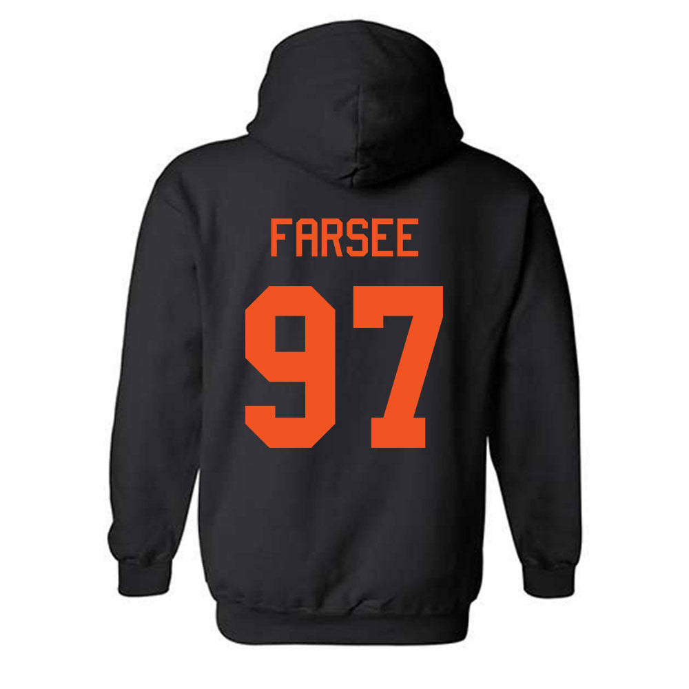 Oklahoma State - NCAA Football : Nygel Farsee - Classic Shersey Hooded Sweatshirt-1