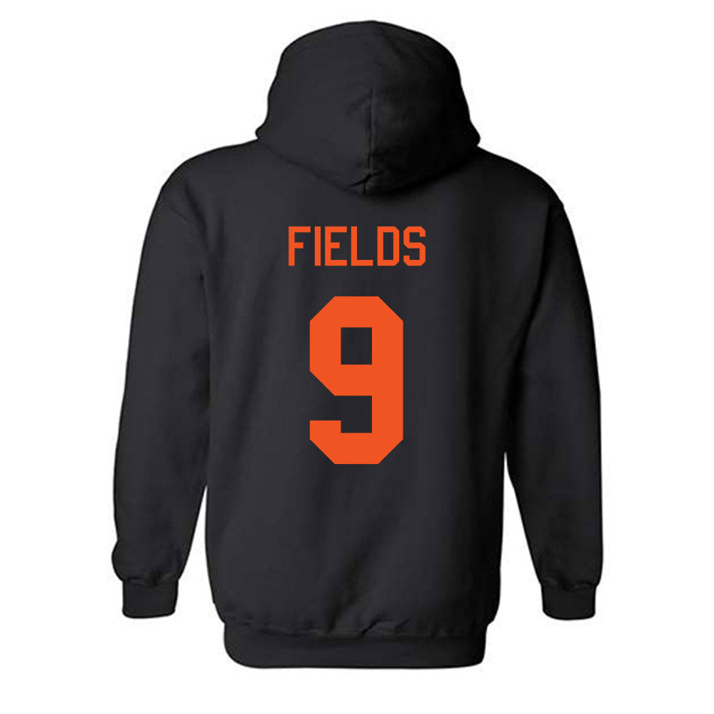 Oklahoma State - NCAA Football : Ladainian Fields - Classic Shersey Hooded Sweatshirt-1