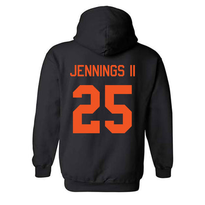 Oklahoma State - NCAA Men's Basketball : Robert Jennings II - Classic Shersey Hooded Sweatshirt-1