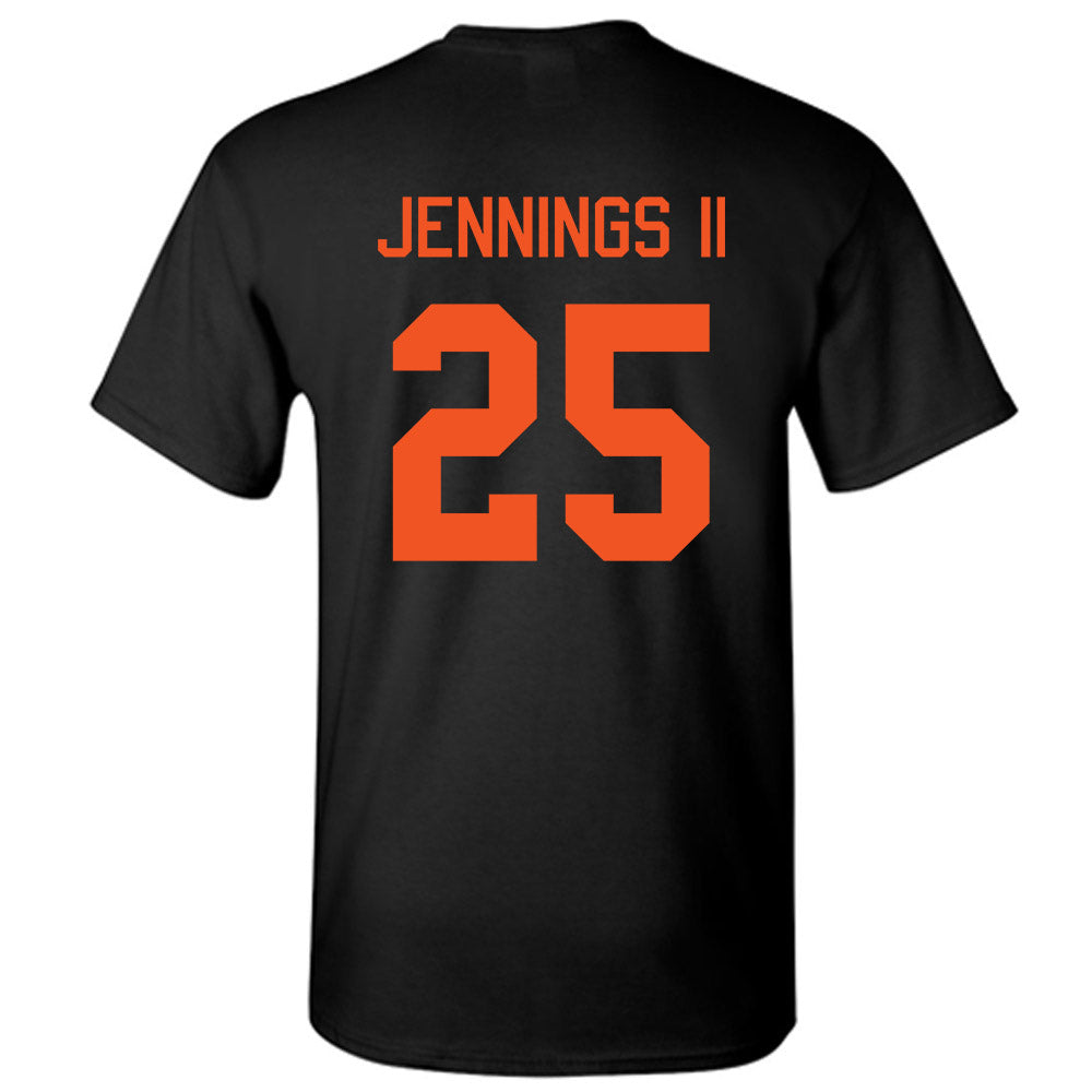Oklahoma State - NCAA Men's Basketball : Robert Jennings II - Classic Shersey T-Shirt-1