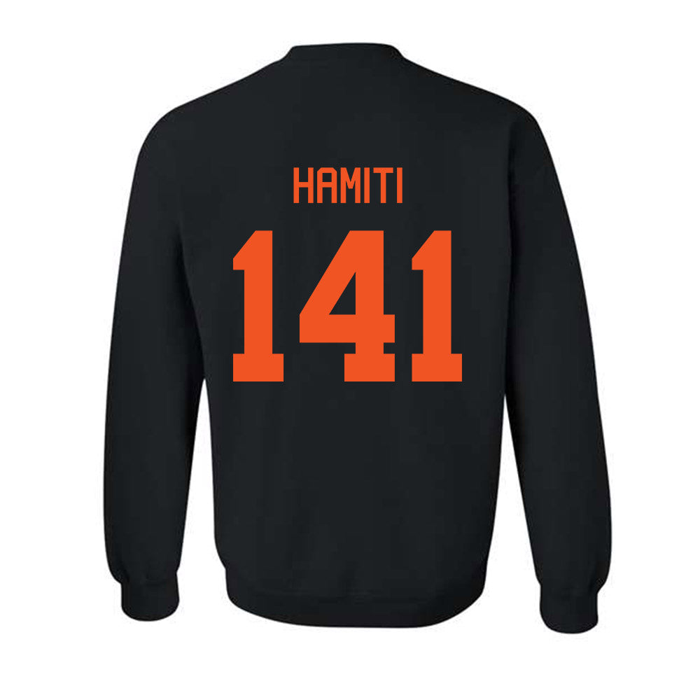 Oklahoma State - NCAA Wrestling : Jake Hamiti - Classic Shersey Crewneck Sweatshirt-1