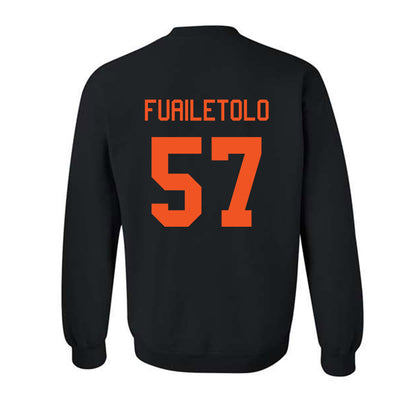 Oklahoma State - NCAA Football : Simona Fuailetolo - Classic Shersey Crewneck Sweatshirt-1