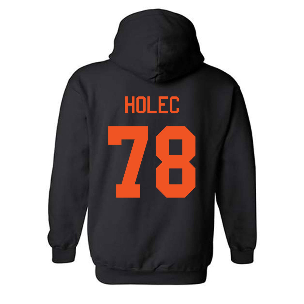 Oklahoma State - NCAA Football : Kai Holec - Classic Shersey Hooded Sweatshirt-1