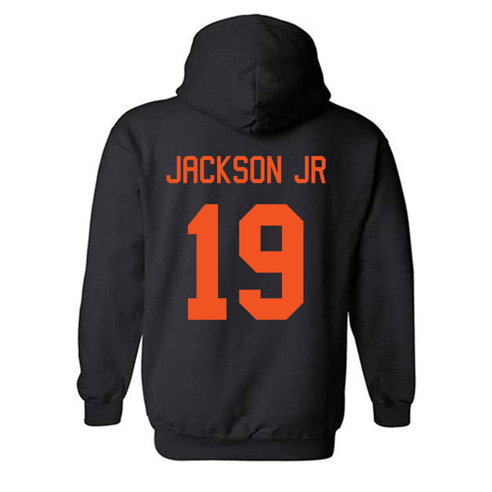 Oklahoma State - NCAA Football : DJ Jackson Jr - Classic Shersey Hooded Sweatshirt-1