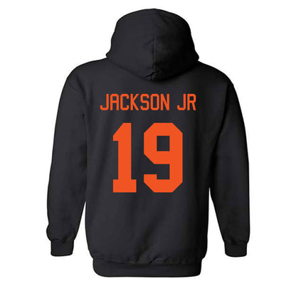 Oklahoma State - NCAA Football : DJ Jackson Jr - Classic Shersey Hooded Sweatshirt-1