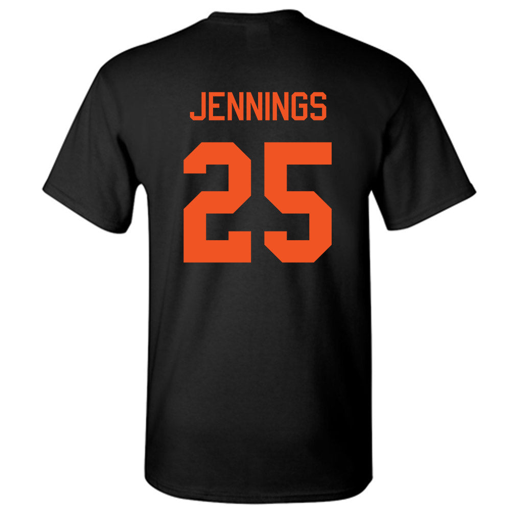 Oklahoma State - NCAA Men's Basketball : Robert Jennings - Classic Shersey T-Shirt-1