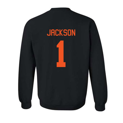 Oklahoma State - NCAA Football : Evan Jackson - Classic Shersey Crewneck Sweatshirt-1