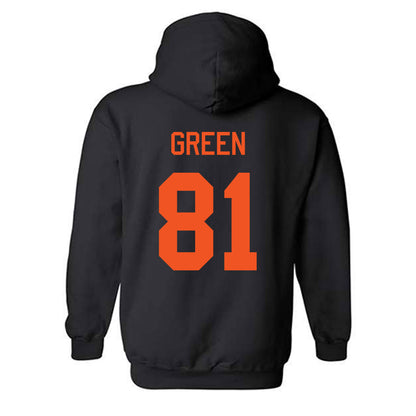 Oklahoma State - NCAA Football : Donovan Green - Classic Shersey Hooded Sweatshirt-1