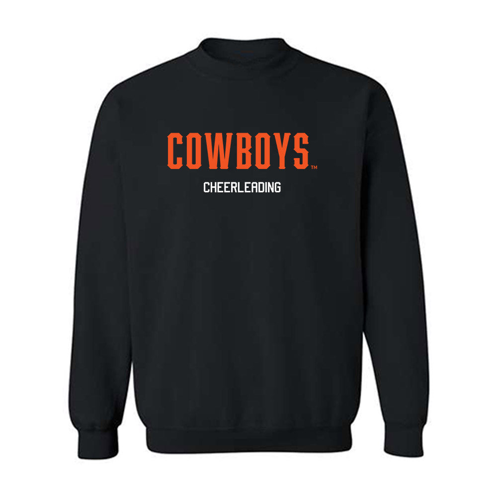 Oklahoma State - NCAA Cheerleading : Morgan Thompson - Classic Shersey Crewneck Sweatshirt-0