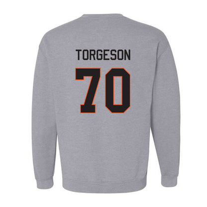 Oklahoma State - NCAA Football : Shaun Torgeson - Classic Shersey Crewneck Sweatshirt-1