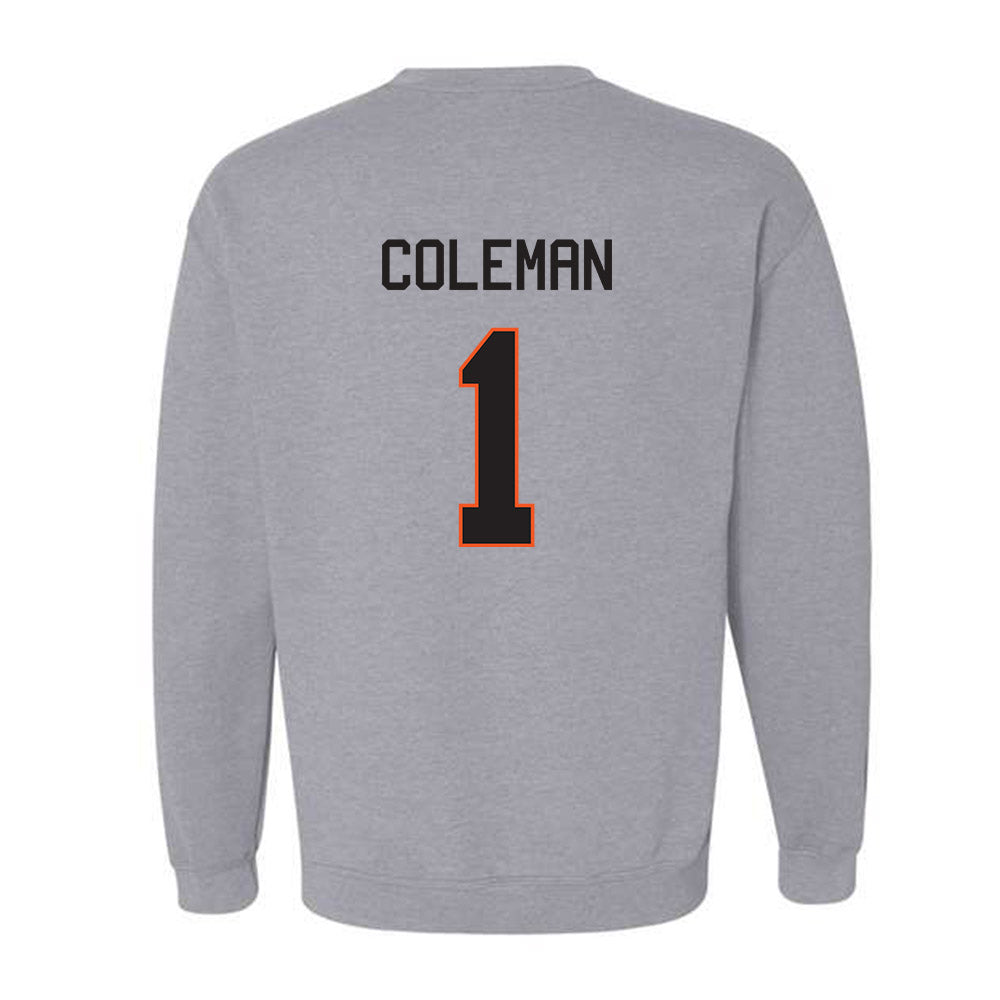 Oklahoma State - NCAA Football : Miles Coleman - Classic Shersey Crewneck Sweatshirt-1