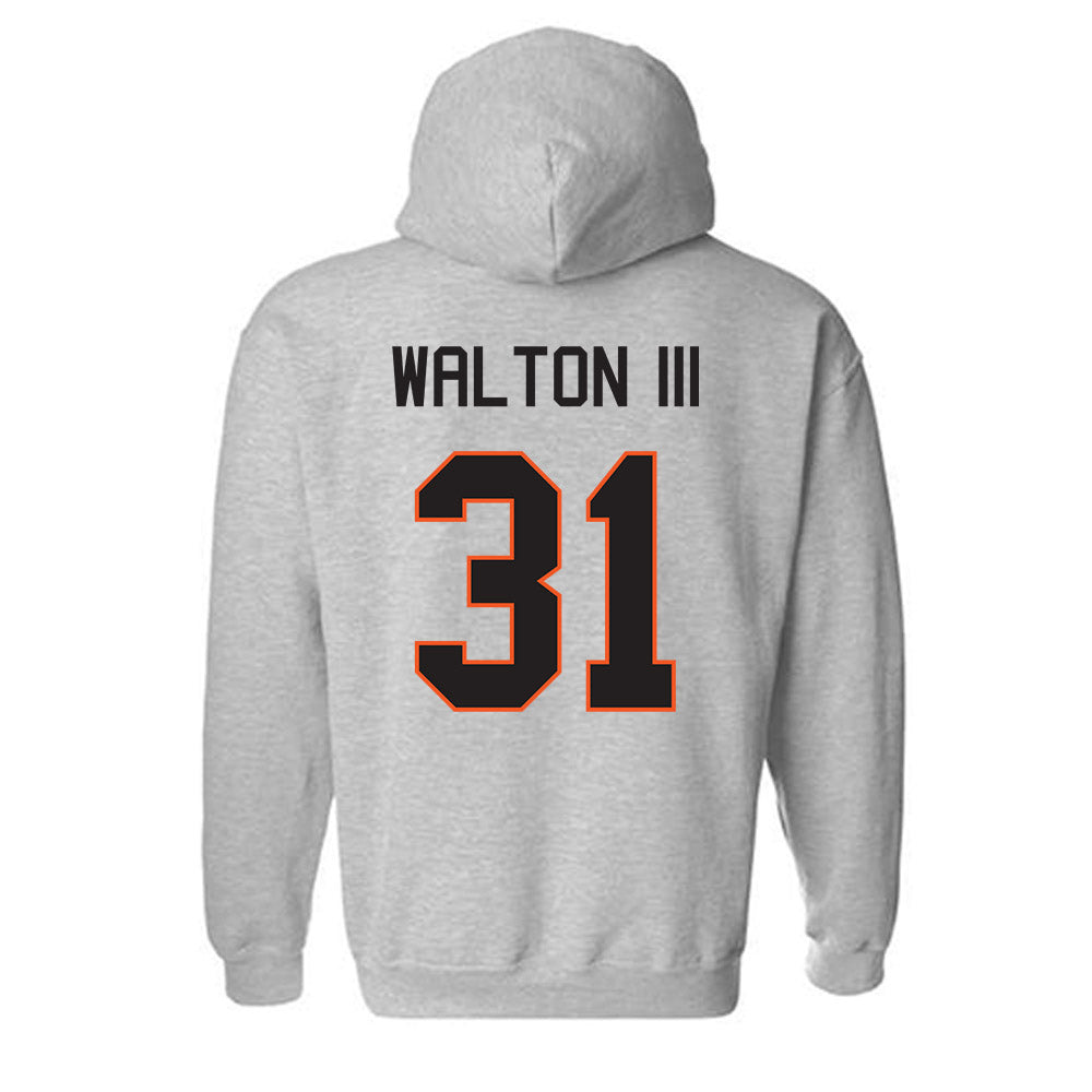 Oklahoma State - NCAA Football : Billy Walton iii - Classic Shersey Hooded Sweatshirt-1