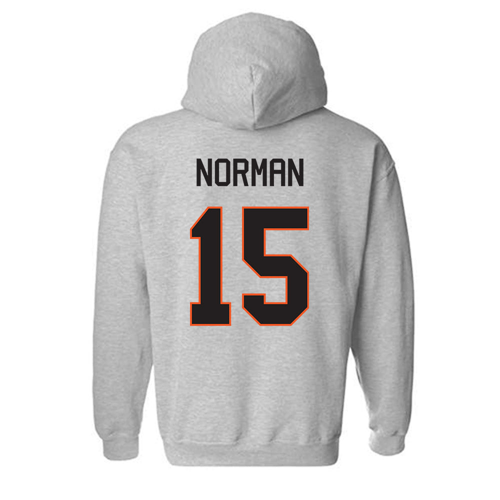 Oklahoma State - NCAA Baseball : Sebastian Norman - Classic Shersey Hooded Sweatshirt-1