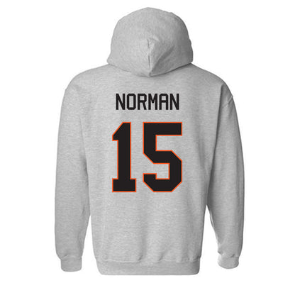 Oklahoma State - NCAA Baseball : Sebastian Norman - Classic Shersey Hooded Sweatshirt-1