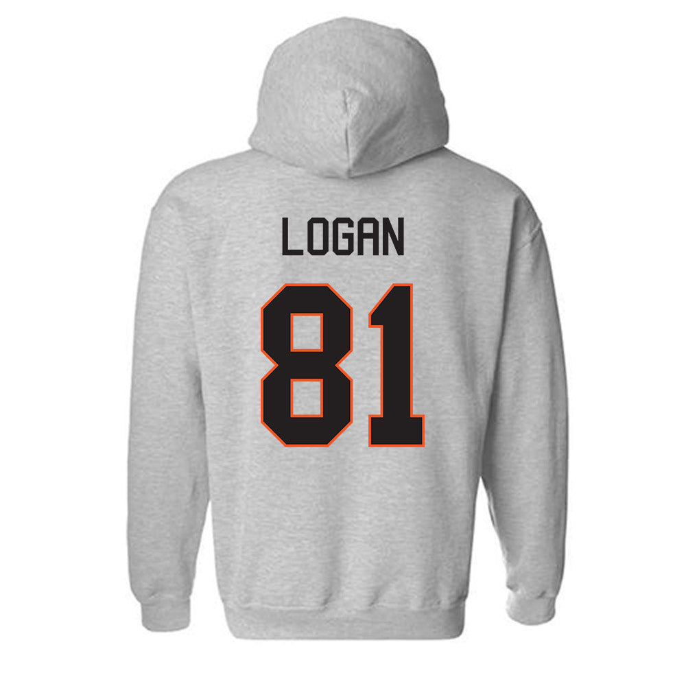 Oklahoma State - NCAA Football : Luke Logan - Classic Shersey Hooded Sweatshirt-1