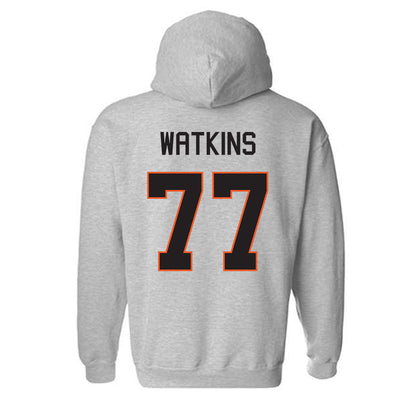 Oklahoma State - NCAA Baseball : Hunter Watkins - Classic Shersey Hooded Sweatshirt-1