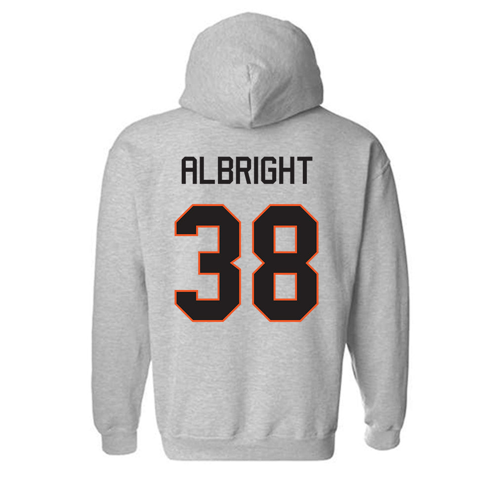 Oklahoma State - NCAA Baseball : Gaige Albright - Classic Shersey Hooded Sweatshirt-1