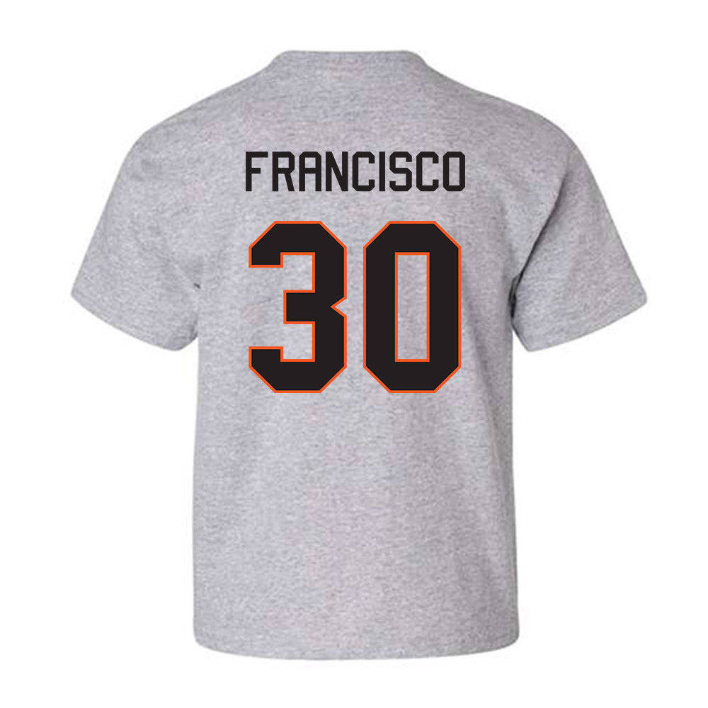 Oklahoma State - NCAA Baseball : Brady Francisco - Classic Shersey Youth T-Shirt-1