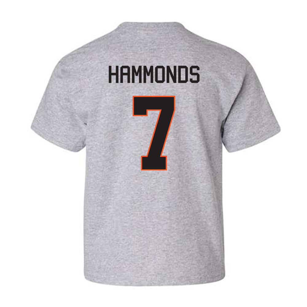 Oklahoma State - NCAA Football : Quinton Hammonds - Classic Shersey Youth T-Shirt-1