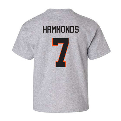 Oklahoma State - NCAA Football : Quinton Hammonds - Classic Shersey Youth T-Shirt-1