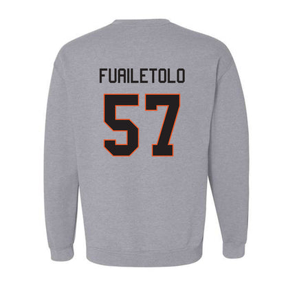 Oklahoma State - NCAA Football : Simona Fuailetolo - Classic Shersey Crewneck Sweatshirt-1