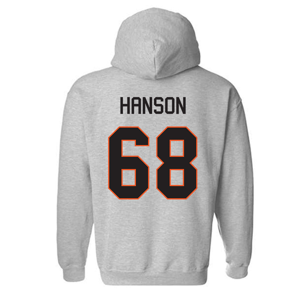Oklahoma State - NCAA Football : Joseph Hanson - Classic Shersey Hooded Sweatshirt-1