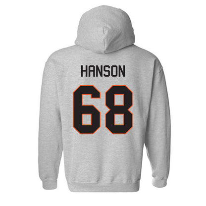 Oklahoma State - NCAA Football : Joseph Hanson - Classic Shersey Hooded Sweatshirt-1
