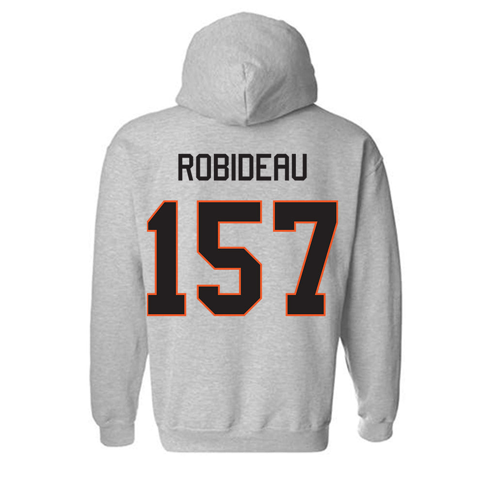 Oklahoma State - NCAA Wrestling : Landon Robideau - Classic Shersey Hooded Sweatshirt-1