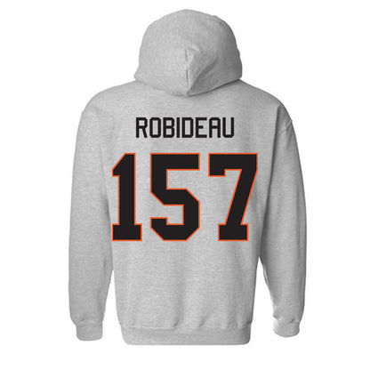 Oklahoma State - NCAA Wrestling : Landon Robideau - Classic Shersey Hooded Sweatshirt-1
