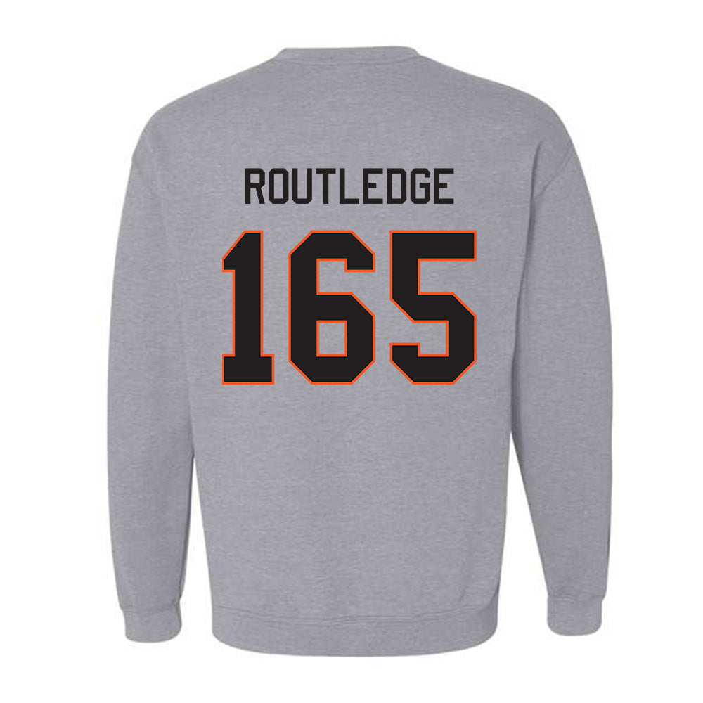 Oklahoma State - NCAA Wrestling : Kody Routledge - Classic Shersey Crewneck Sweatshirt-1