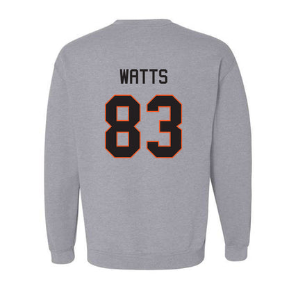 Oklahoma State - NCAA Football : Ty Watts - Classic Shersey Crewneck Sweatshirt-1