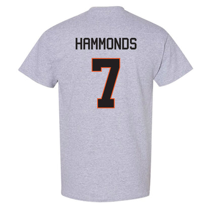 Oklahoma State - NCAA Football : Quinton Hammonds - Classic Shersey T-Shirt-1